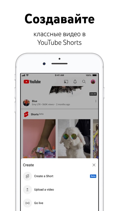 Скриншот YouTube 1